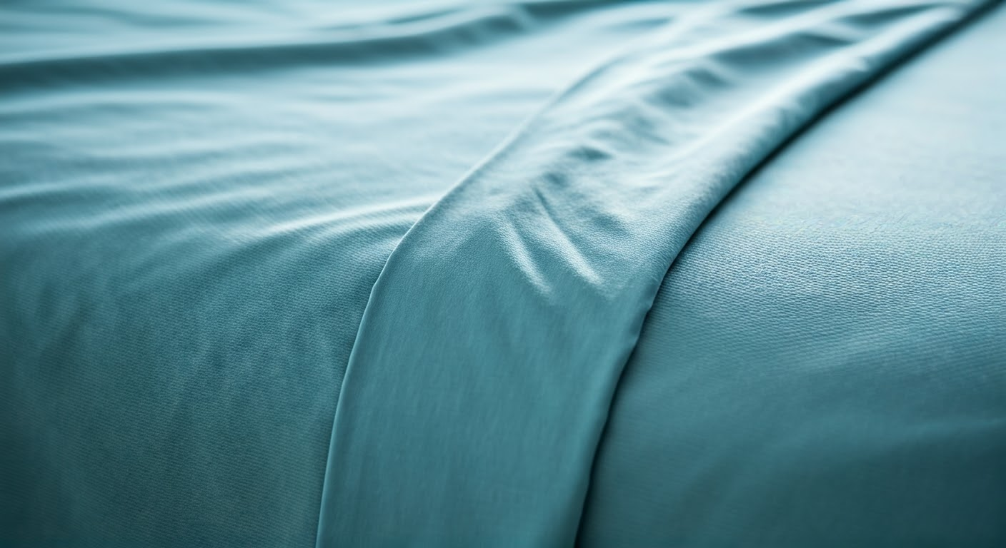 Elevate Your Sleep Experience with Casilva Sheets 7 Close-up of self-cleaning sheets